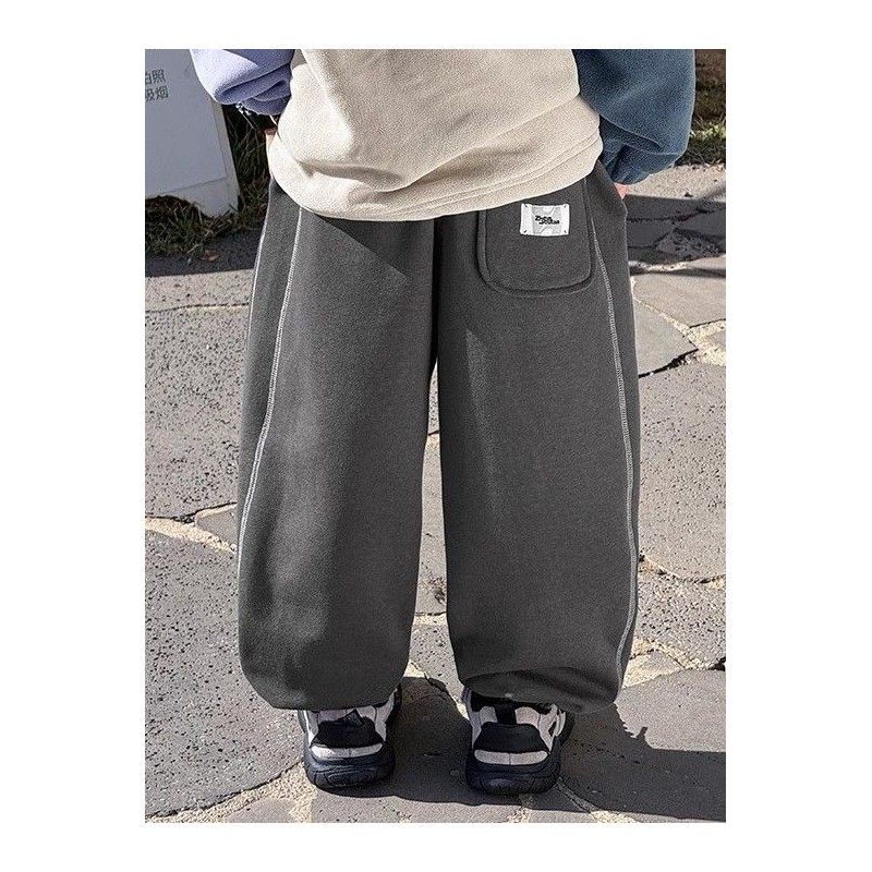 童装男童加绒卫裤冬2025新款儿童运动裤加厚男孩一体绒裤子,童装/婴儿装/亲子装,儿童运动裤,淘宝优惠券,粉丝福利购,淘宝优惠卷