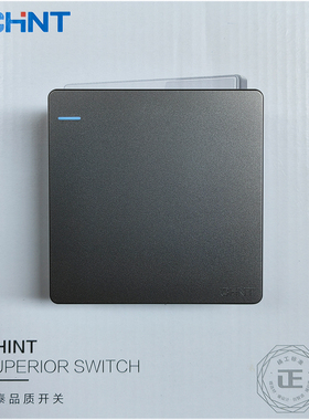 正泰开关插座NEW2G 大板太空灰色一开多控面板NEW2-N07105一联多