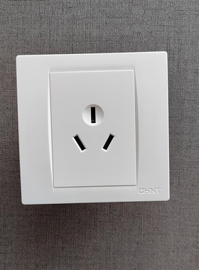 正泰开关插座86型 NEW7Q系列NEW7-Q10810A三孔16安空调热水器插座