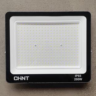 正泰照明LED投光灯TG20 高亮IP65防水投光灯200W 120度 6500K灰色