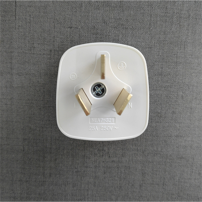 正泰开关插座三孔25A 全铜NEW7-321三孔25A插头 配三孔25A插座