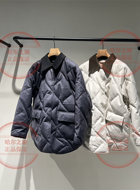 商场同款LESS 2025年冬新款国内代购 2P0C17770 衬衫式鹅绒服4395