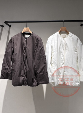 速发LESS 2025冬国内正品代购休闲保暖假两件棉衣外套女2PAB15660