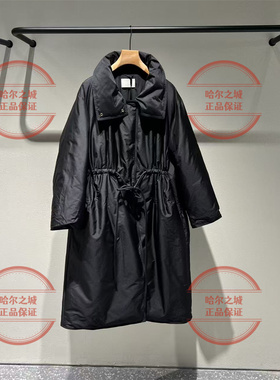 速发 LESS商场同款2025冬新款2PBC17470长款鹅绒服立领收腰羽绒服