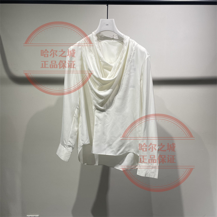 商场同款LESS 2025年冬新款国内代购 2P0217280桑蚕丝上衣 2295