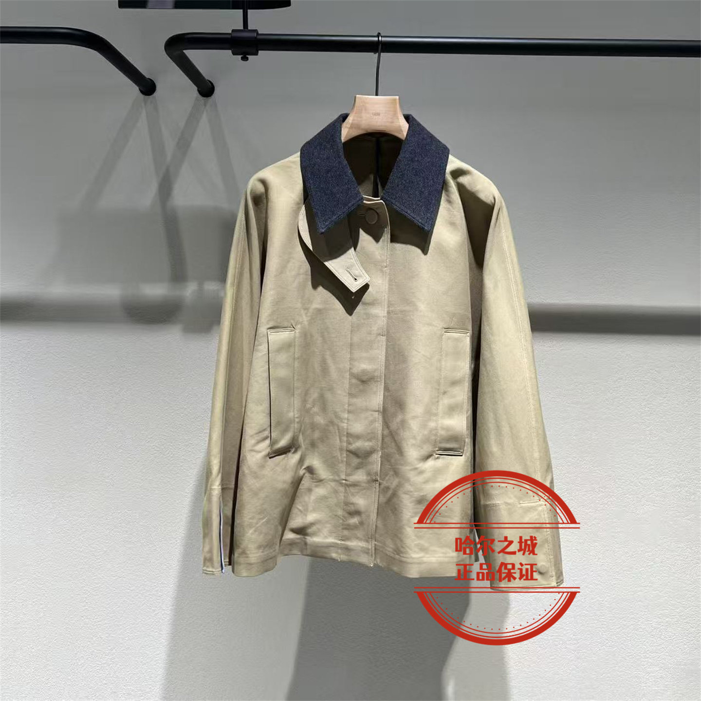 克气质百搭卡其风衣2Q8614300