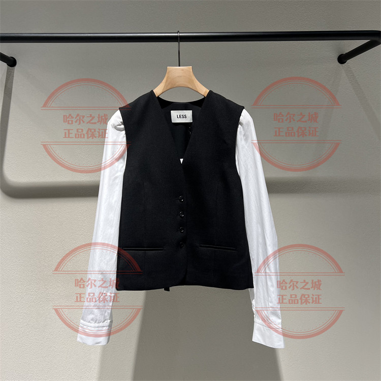 现货LESS女装 国内代购专柜正品2026春季2Q2613460 夹克外套1995,女装/女士精品,短外套,淘宝优惠券,粉丝福利购,淘宝优惠卷