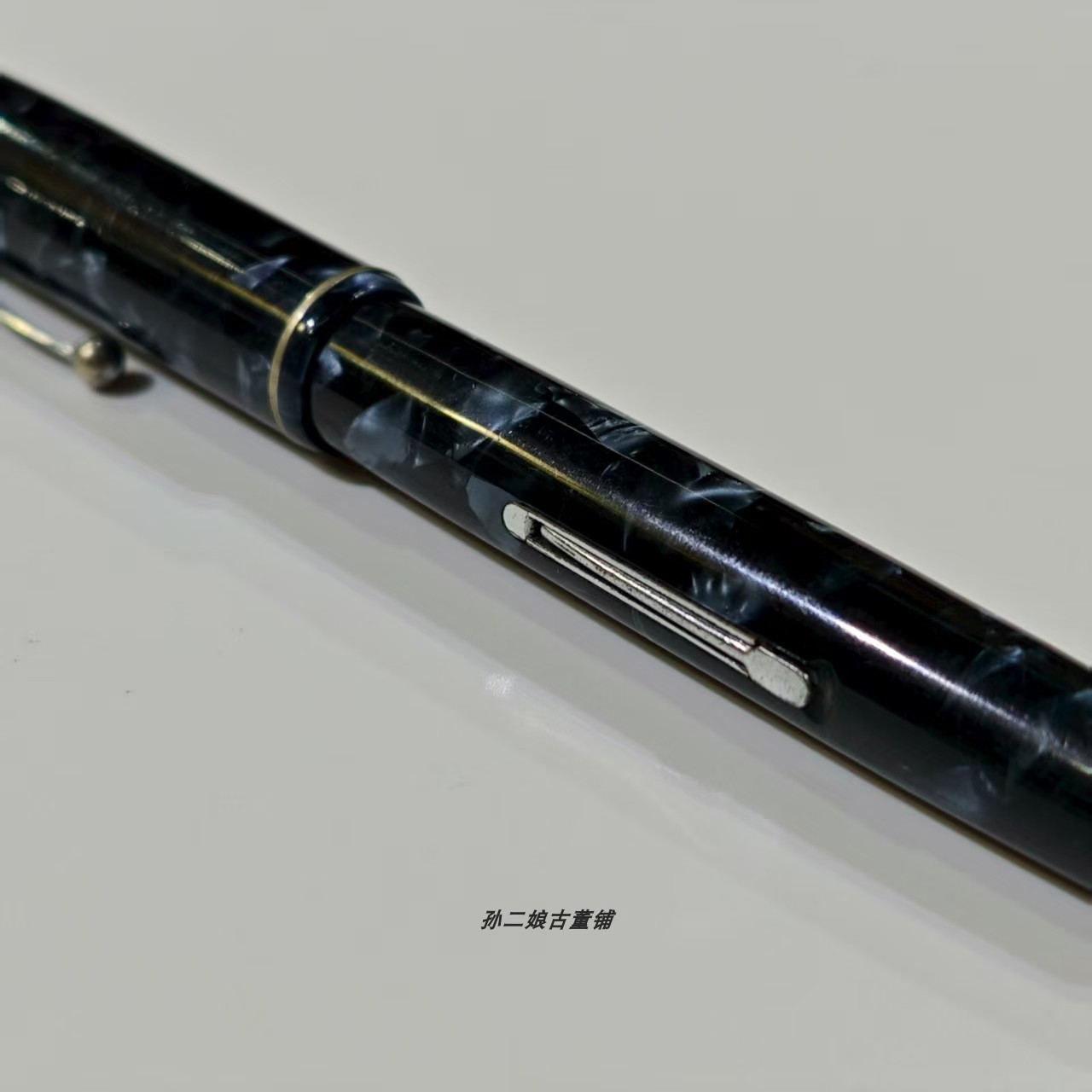 西洋收藏加拿大产Waterman威迪文14K黄金笔尖钢笔墨水签字笔中古