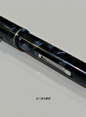 西洋收藏加拿大产Waterman威迪文14K黄金笔尖钢笔墨水签字笔中古