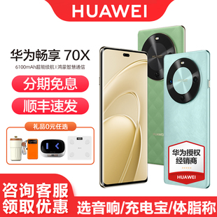 华为畅享 HUAWEI 70X手机官方旗舰店正品 新款 机70x鸿蒙OS 智能学生老人直降千元 3期免息