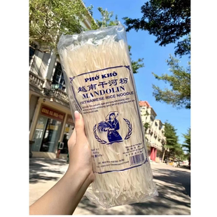 包邮 越南进口特产PHO KHO清水河粉500g手工干米粉扁粉米线鸡粉丝