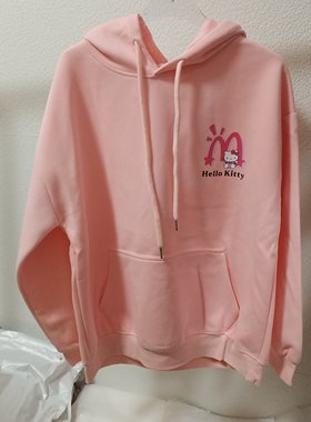 秋冬季新款韩版宽松休闲百搭连帽中长款卫衣女卡通印花套头上衣潮