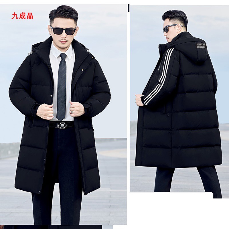 战狼弟衣面包服情侣户外中长羽绒