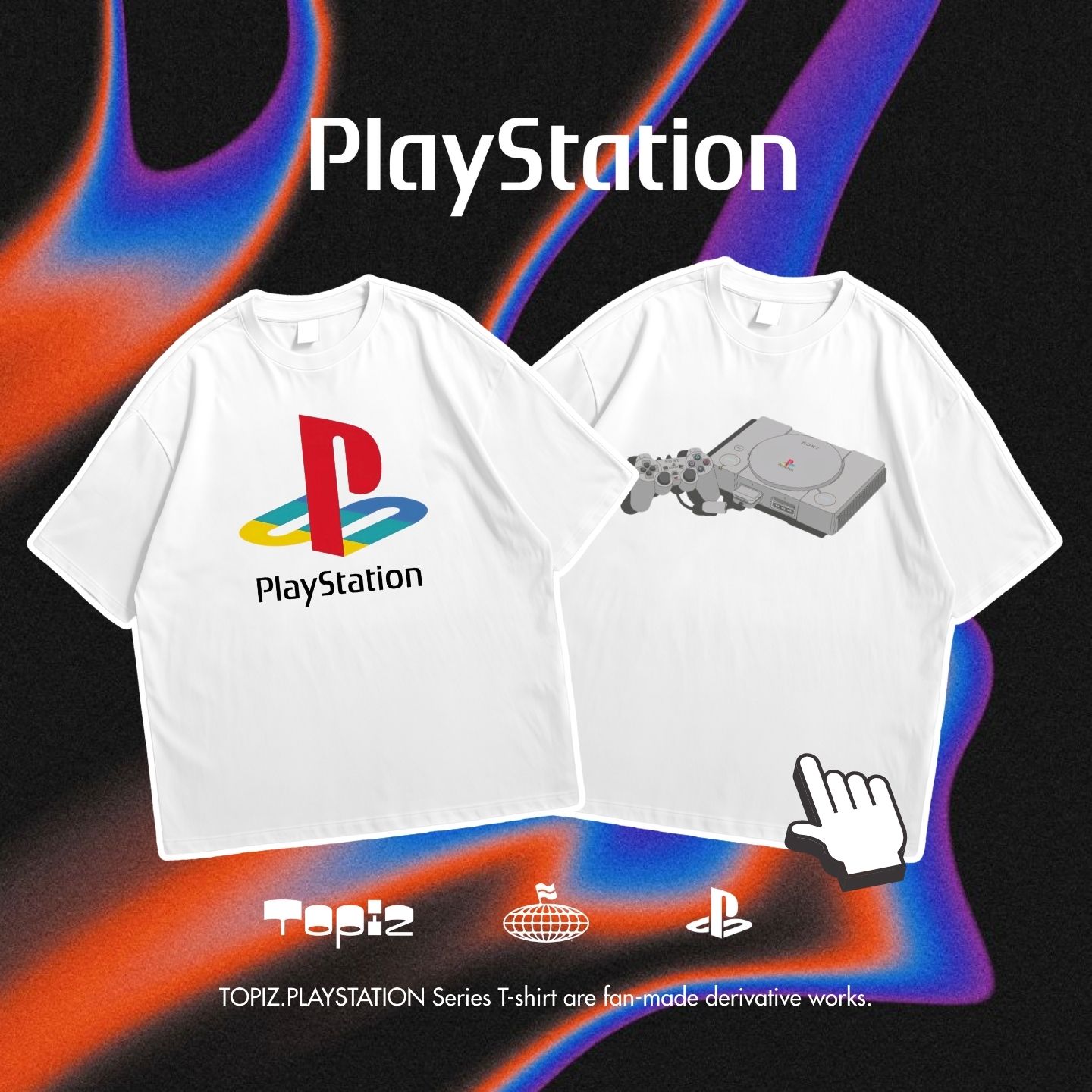 PlayStation复古风短袖T恤