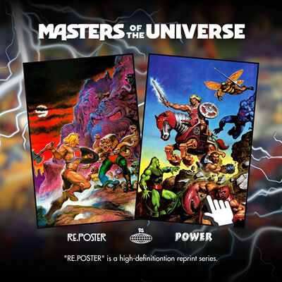 He-ManMONDO希曼有框微喷挂画