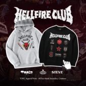 怪奇物语美剧Stranger Things魔王宽松落肩袖 加绒卫衣男女宽松秋