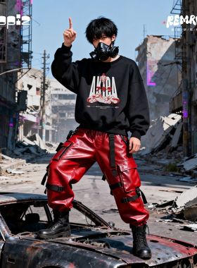 TOPIZ.阿基拉AKIRA大友克洋圆领卫衣男女多色日系宽松复古