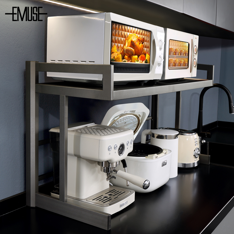 厨房加长微波炉置物架