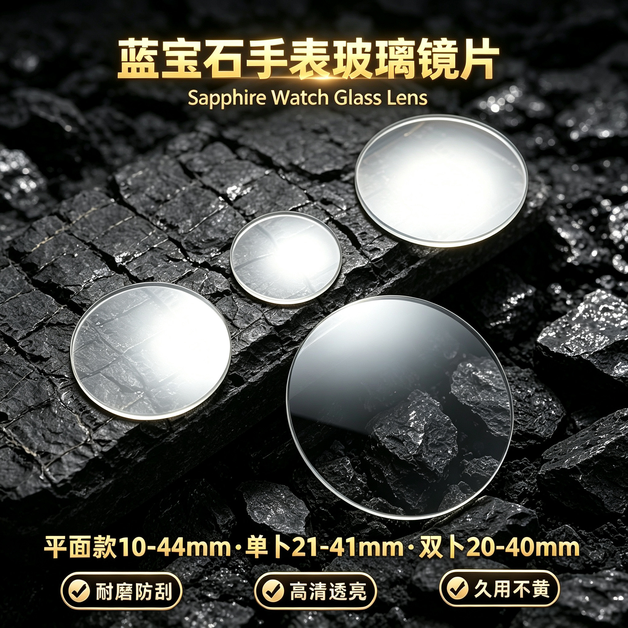 蓝宝石手表玻璃镜片表蒙