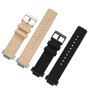 卡特文适配卡西欧小方块DW5600/DW5610/GW-M5610改装尼龙帆布表带