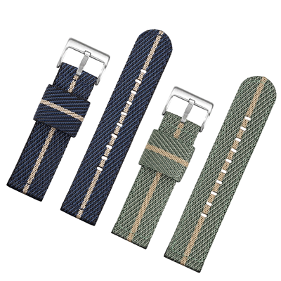 适配海鸥海洋之星适中尼龙表带