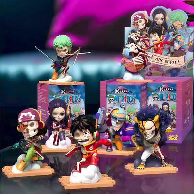 正版MightyJaxx航海贼王半解剖第九弹盲盒系列公仔送礼物玩具摆件