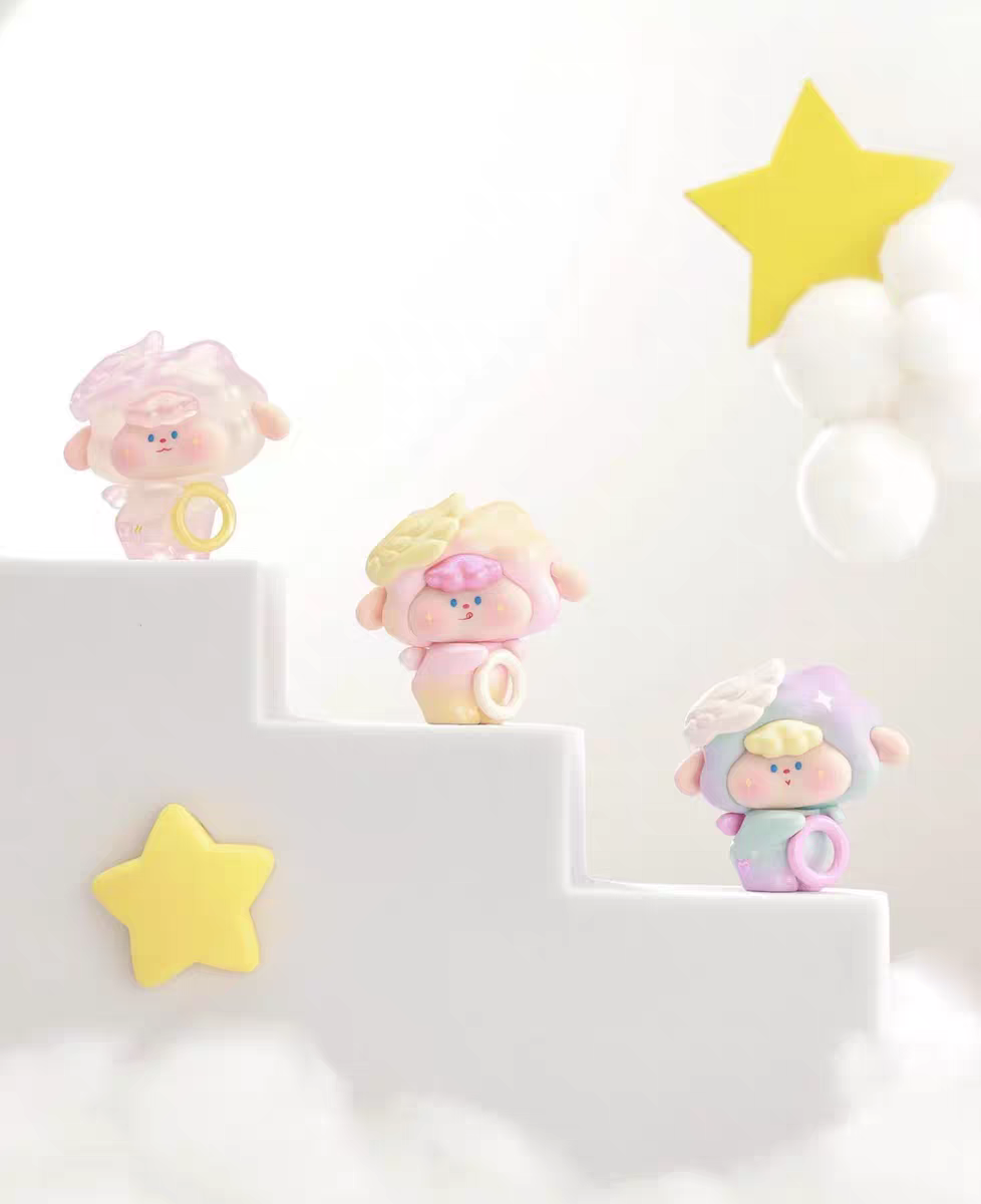 正品新款DiMieMie迪咩假如我会飞萌粒盲盒摆件手办礼物女潮玩公仔