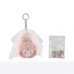 正版FOURBABY空系列DIY珠串佛宝宝毛绒挂件盲盒女生礼物摆件手办