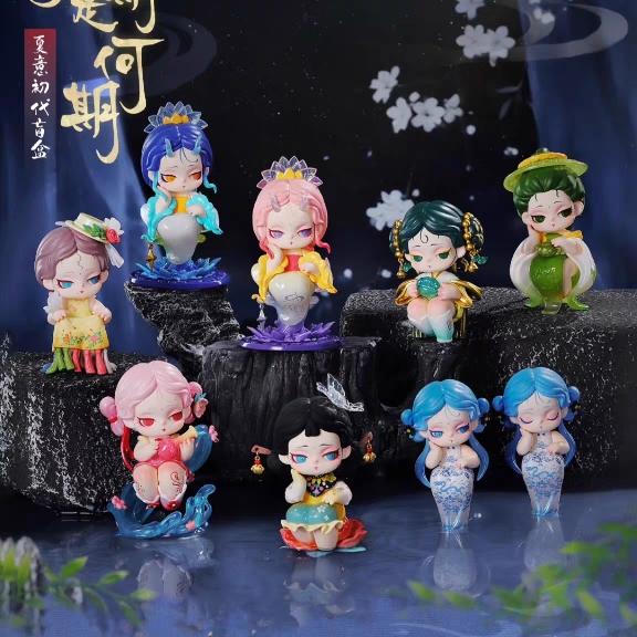 正版玲珑夏意shyi归期是何期盲盒可爱摆件玩具公仔手办送人礼物女