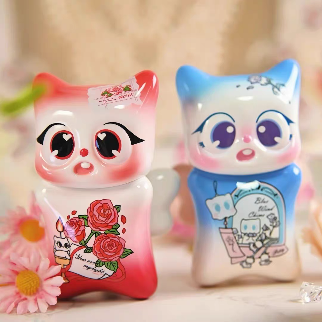 现货正版pitty花与告白盲盒可爱摆件玩具公仔手办周边送人礼物女