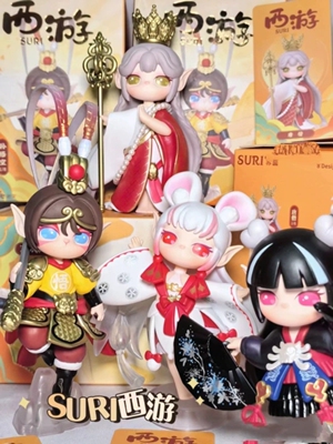 正版rolife若来SURI苏蕊西游盲盒可爱摆件玩具公仔手办送人礼物女