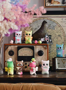 现货正品pitty心灵漂流瓶系列盲盒摆件潮玩具公仔手办女生日礼物