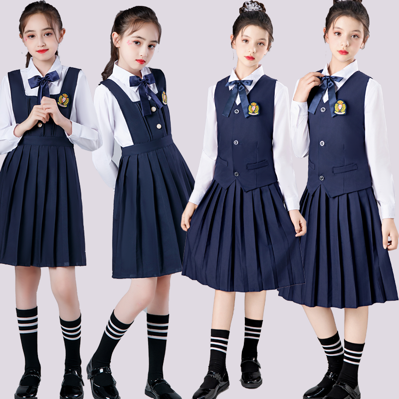 中小学生演出服学院风合唱舒适