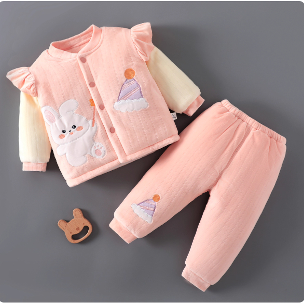 五6六7七8八9九10十12个月女宝宝1冬装2婴儿童0到3岁男孩秋冬衣服