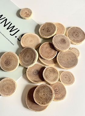 【小木片】天然树木切片 手工DIY素材辅材 幼儿园幼教自然环创用