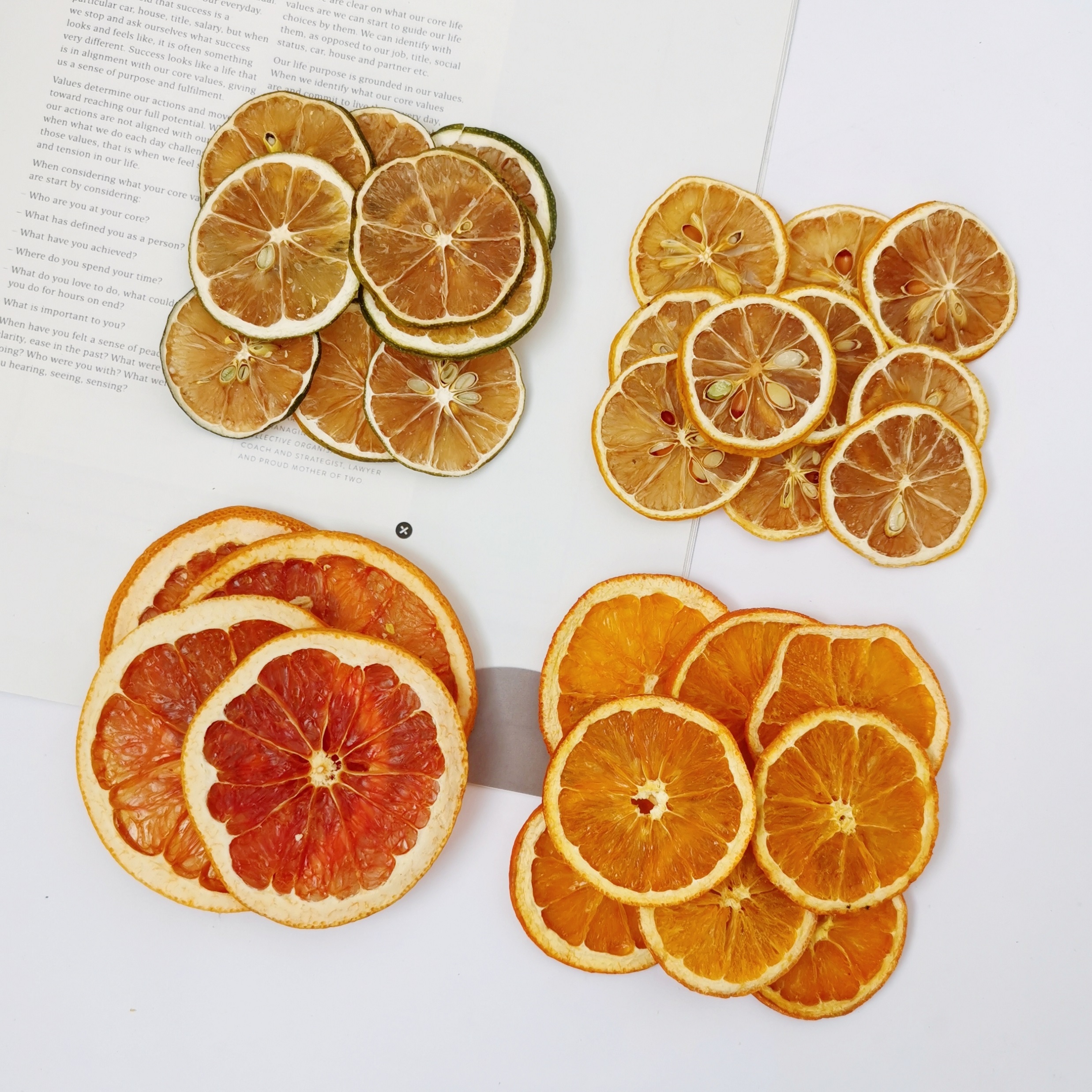 水果切片干花手工DIY伴手礼香包