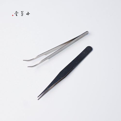 【镊子】镊子不锈钢天然植物手工DIY工具