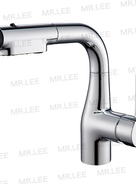 tucai pex抽拉+上冲花洒面盆龙头 全铜 法国h品牌代工