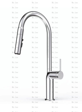 全铜 4功能不溅水瑞士NP嘴Tucai pex +Korex阀芯无铅铜厨房龙头