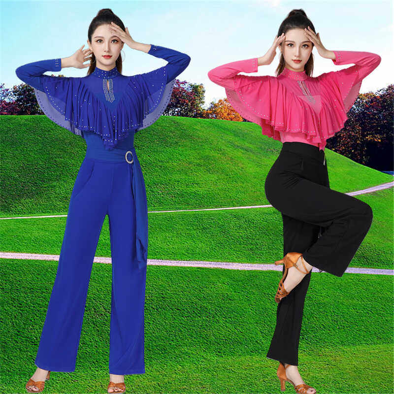 广场舞服装新款套装2025镶钻上衣水兵舞裤子吉特巴舞蹈服女半身裙,运动/瑜伽/健身/球迷用品,广场舞套装,淘宝优惠券,粉丝福利购,淘宝优惠卷