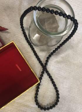 无线连接黑色强磁磁性项链 送妈妈送女友好礼美观冷淡风磁石项链