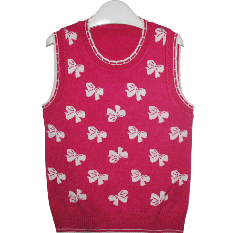 Gilet fille en cachemire - Ref 2071567 Image 4