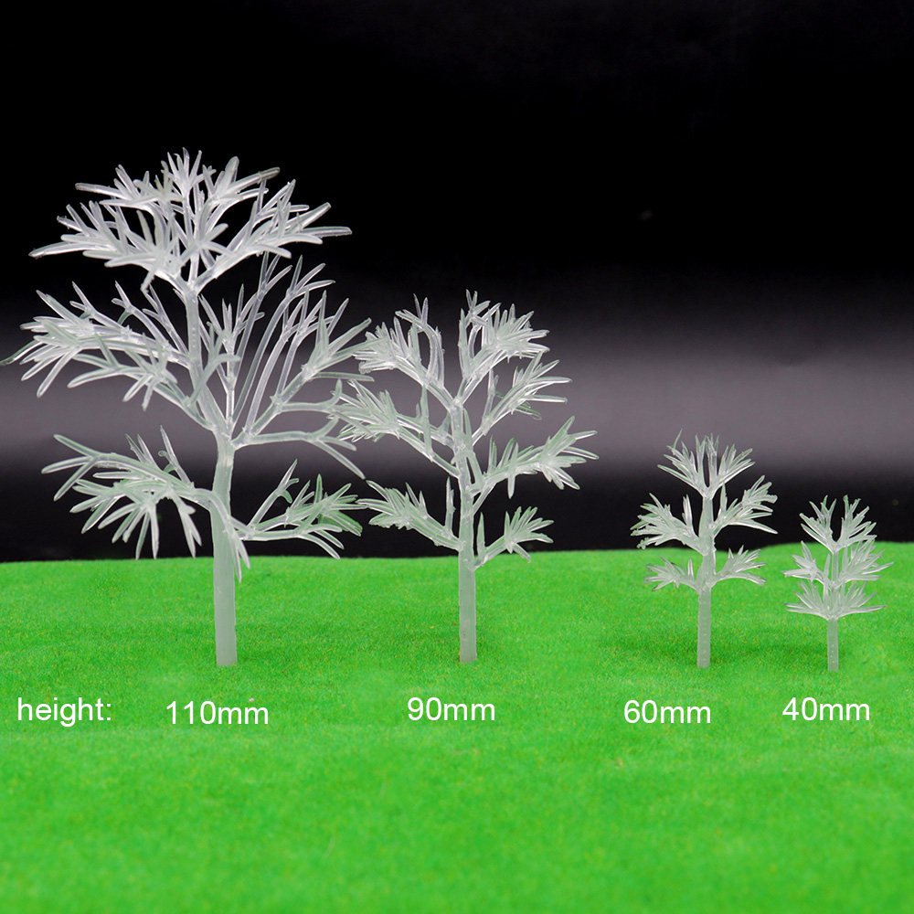 沙盘建筑材料制作 abs水晶树模型 仿真树干 diy手工微景观配景