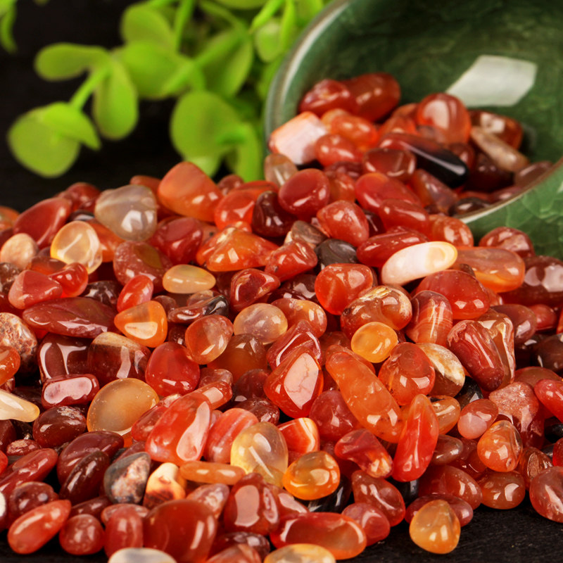 广缘德开光天然水晶碎石天然碎石摆件消磁招财净化供奉