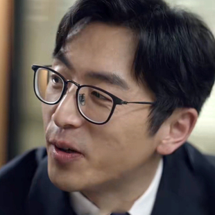 年会不能停马杰白客同款眼镜男款方形金属黑框防蓝光眼镜框配度数