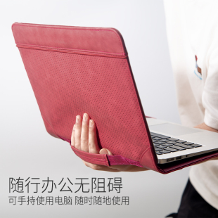 适用苹果macbookair保护壳13.6英寸电脑保护套macbookpro14寸air13.3外壳笔记本2025新款 M4M3M2手提支架包包