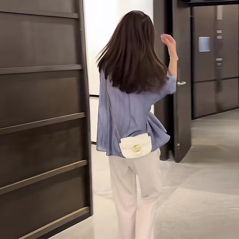 임부복 여름 아우터 루즈한 상의 셔츠 베이비돌 셔츠 여름 패셔너블 팬츠 투피스 세트