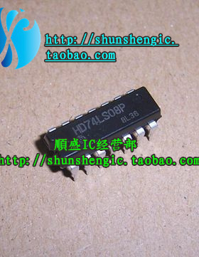 HD74LS08P SN74HC08N 74HC08N DIP14脚 逻辑芯片 直插IC 全新进口
