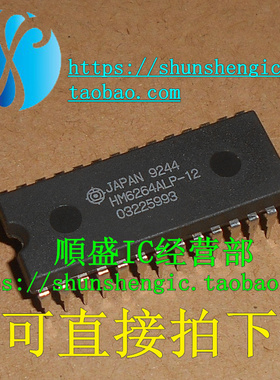 全新HM6264ALP-12 DIP28 CMOS静态存储器芯片