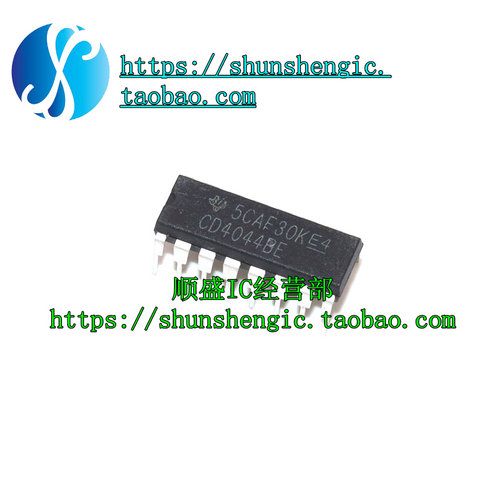 CD4044BE 原装进口 直插 三态输出锁存器数字电路 CD4040 DIP-16
